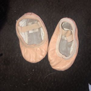 Newborn ballerina shoes
